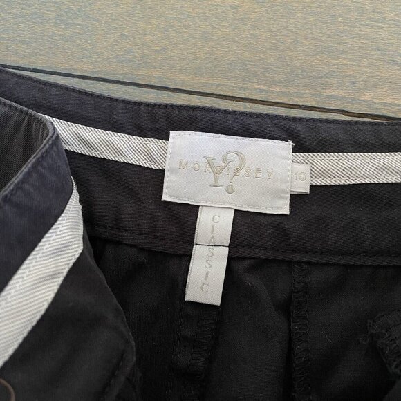 Morrissey Y? Women Classic Black Casual Pants - Size 10 (O7) - Picture 9 of 9